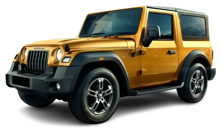 Mahindra Thar New 4×4 Manual Hard Top for Car Rental in Goa